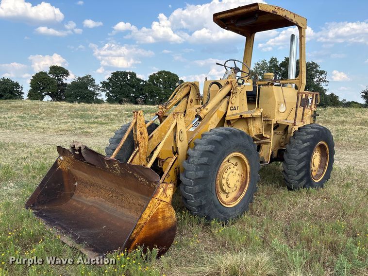 image for item EX0024 1981 Caterpillar 910 wheel loader