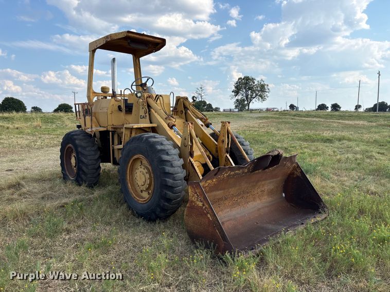 image for item EX0024 1981 Caterpillar 910 wheel loader