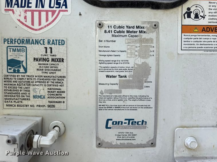 image for item EX2192 2023 International HX520 ready mix truck