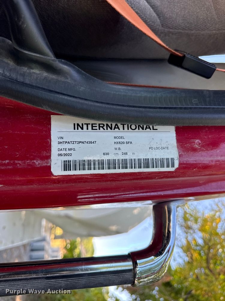 image for item EX2192 2023 International HX520 ready mix truck