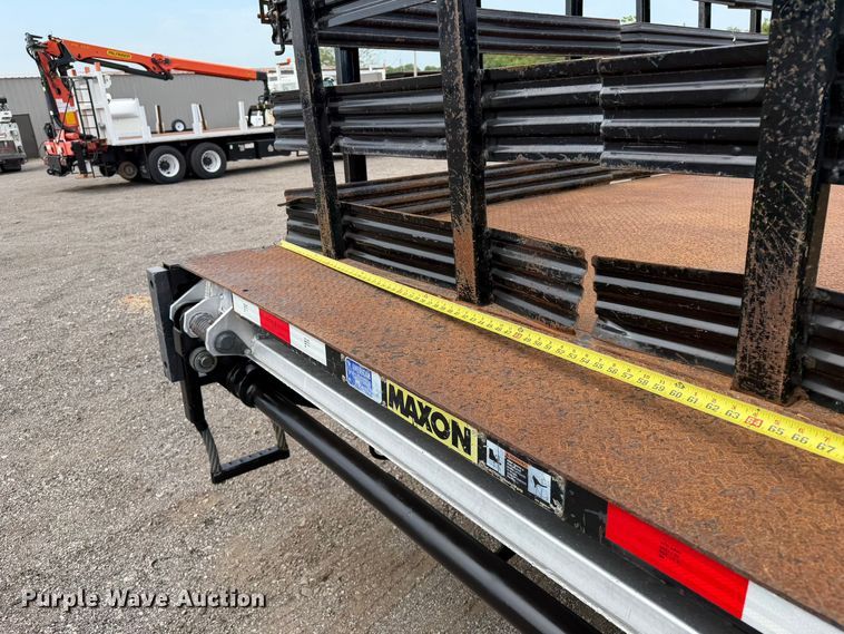 image for item FB4985 2018 Ford F650 Super Duty flatbed truck