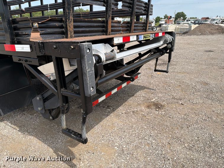 image for item FB4985 2018 Ford F650 Super Duty flatbed truck