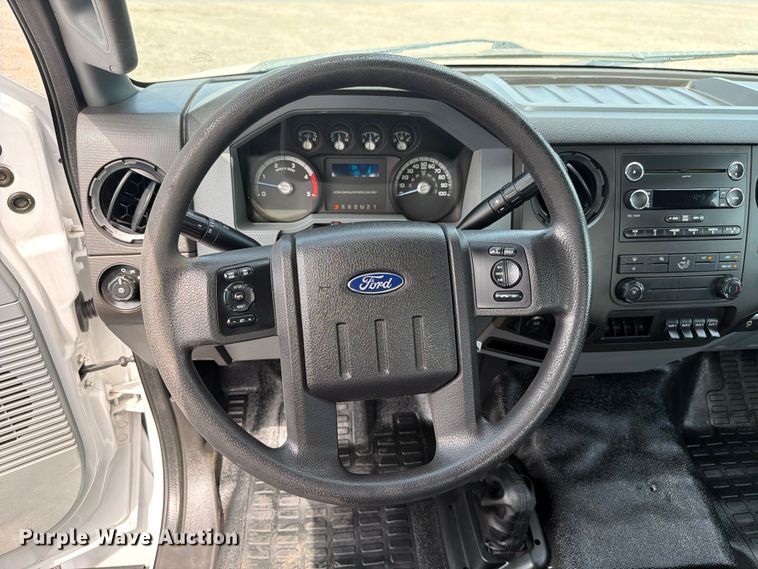 image for item FB4985 2018 Ford F650 Super Duty flatbed truck