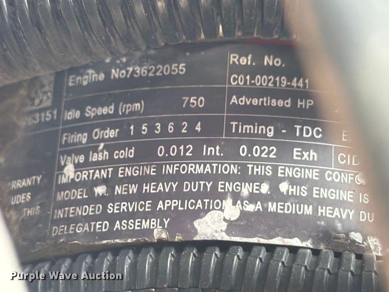 image for item FB4986 2014 Freightliner Business Class M2 fuel / lube truck