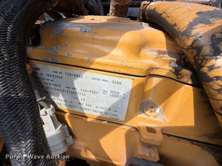 image for item FB5043 1997 Peterbilt 357 vacuum truck