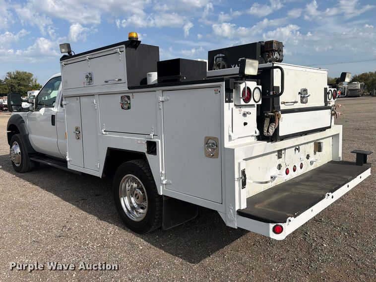 image for item FB5057 2014 Ford F450 Super Duty Ext. Cab utility / service truck