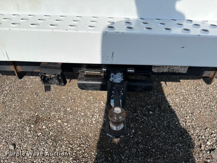 image for item FB5058 2019 RAM 3500 Heavy Duty Crew Cab utility bed pickup truck