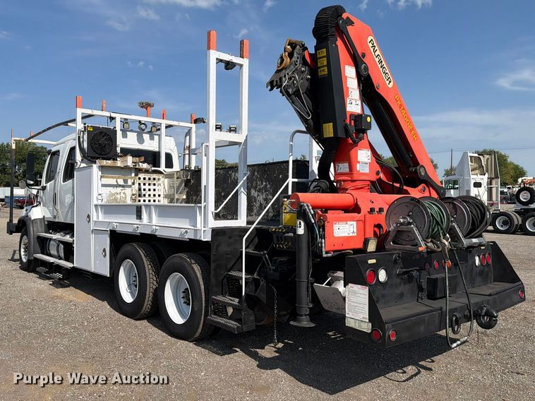 image for item FB5059 2013 Freightliner 114SD Crew Cab crane truck