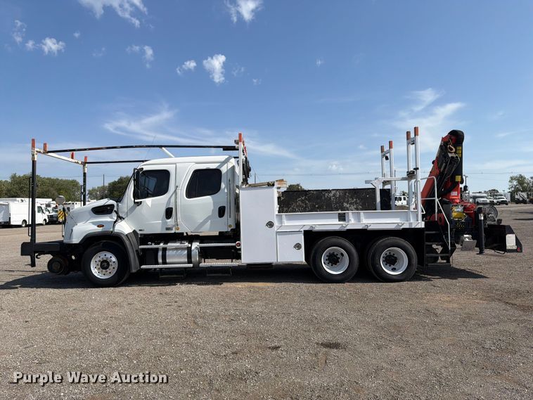 image for item FB5059 2013 Freightliner 114SD Crew Cab crane truck