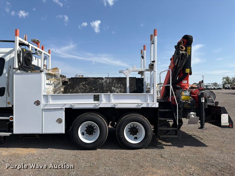 image for item FB5059 2013 Freightliner 114SD Crew Cab crane truck
