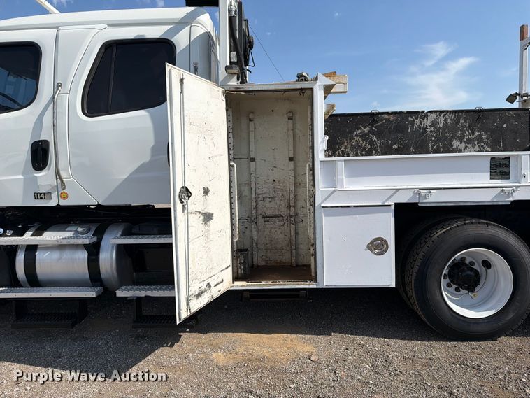 image for item FB5059 2013 Freightliner 114SD Crew Cab crane truck