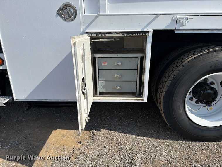 image for item FB5059 2013 Freightliner 114SD Crew Cab crane truck