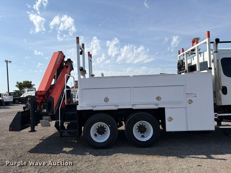 image for item FB5059 2013 Freightliner 114SD Crew Cab crane truck