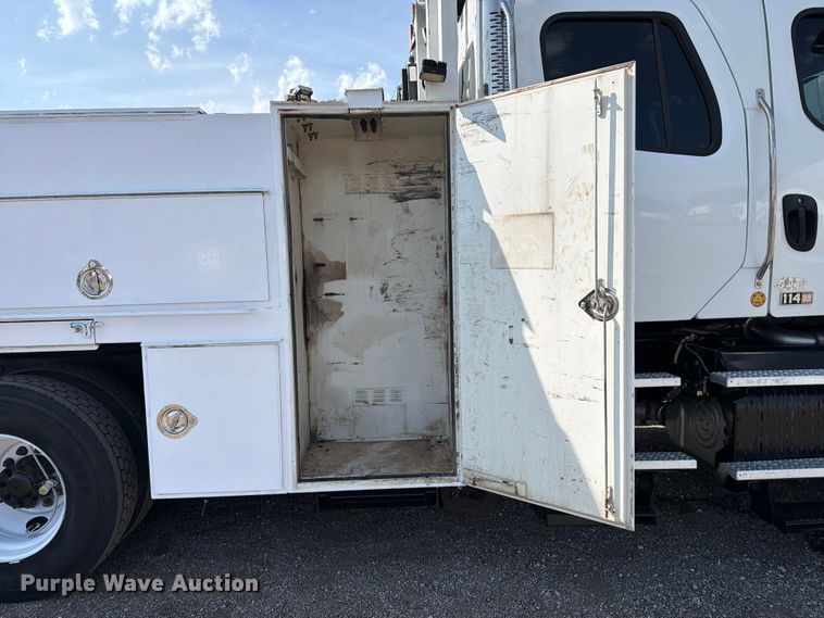 image for item FB5059 2013 Freightliner 114SD Crew Cab crane truck
