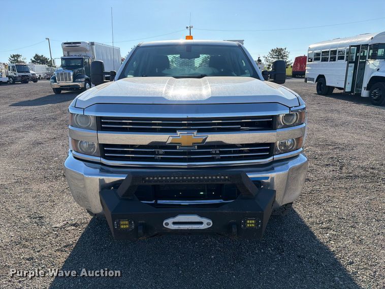 image for item FB5073 2015 Chevrolet Silverado 2500HD Ext. Cab utility bed pickup truck