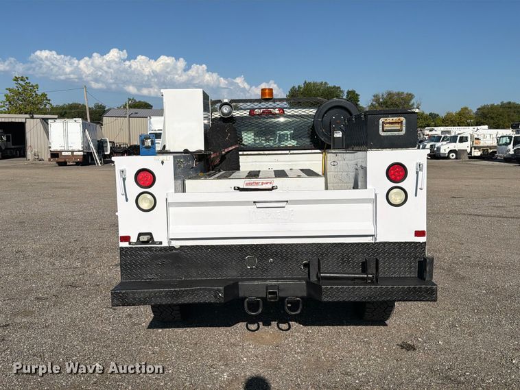 image for item FB5073 2015 Chevrolet Silverado 2500HD Ext. Cab utility bed pickup truck
