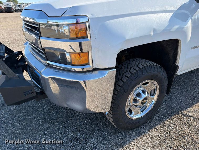 image for item FB5073 2015 Chevrolet Silverado 2500HD Ext. Cab utility bed pickup truck