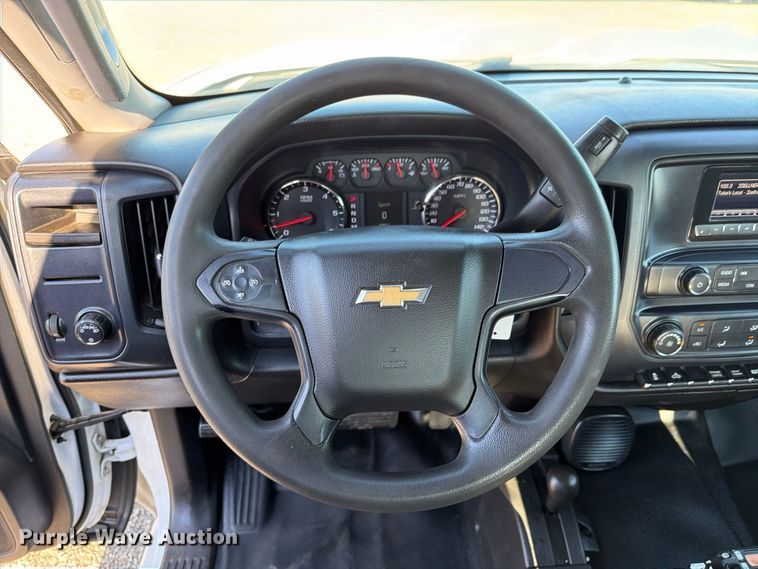 image for item FB5073 2015 Chevrolet Silverado 2500HD Ext. Cab utility bed pickup truck