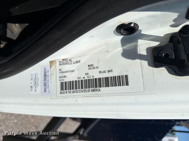 image for item FB5080 2013 International DuraStar 4300 dump truck
