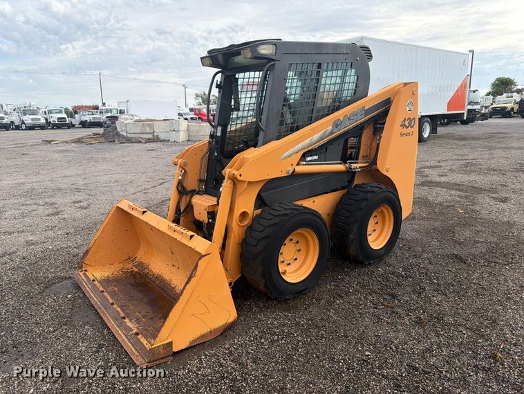 image for item FB5084 2008 Case 430 Series 3 skid steer loader