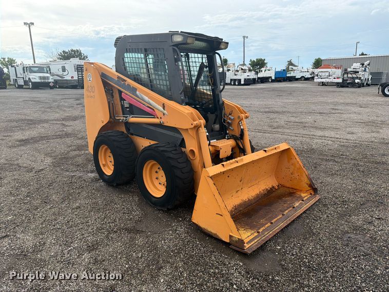image for item FB5084 2008 Case 430 Series 3 skid steer loader