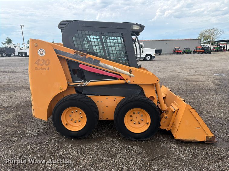 image for item FB5084 2008 Case 430 Series 3 skid steer loader