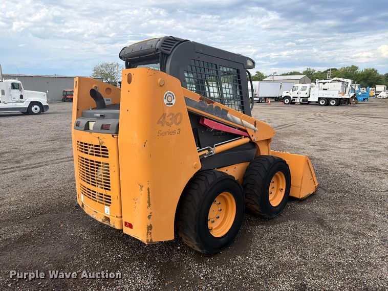 image for item FB5084 2008 Case 430 Series 3 skid steer loader