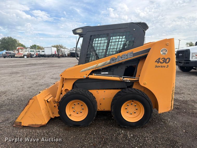 image for item FB5084 2008 Case 430 Series 3 skid steer loader