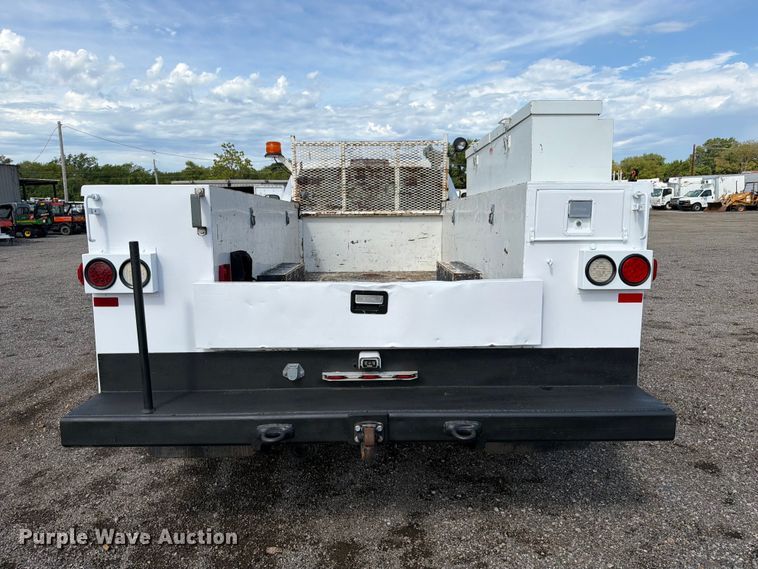 image for item FB5087 2013 RAM 5500 Heavy Duty Crew Cab utility / service truck