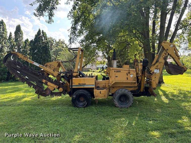 image for item FB5944 Vermeer V-5800 trencher
