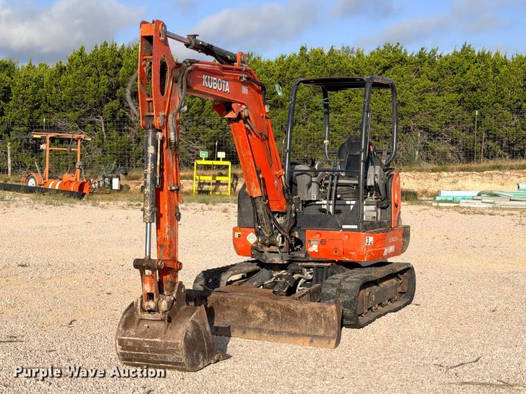 2020 Kubota KX040-4 mini excavator