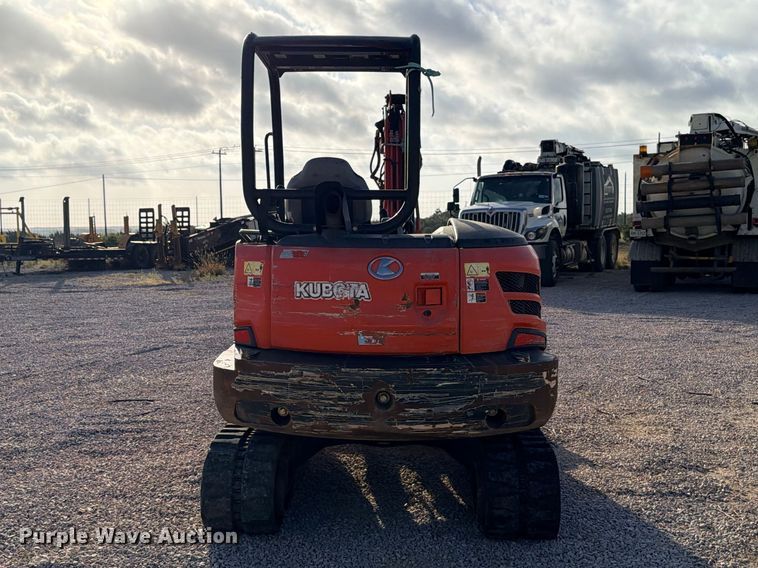 image for item FB8289 2020 Kubota KX040-4 mini excavator