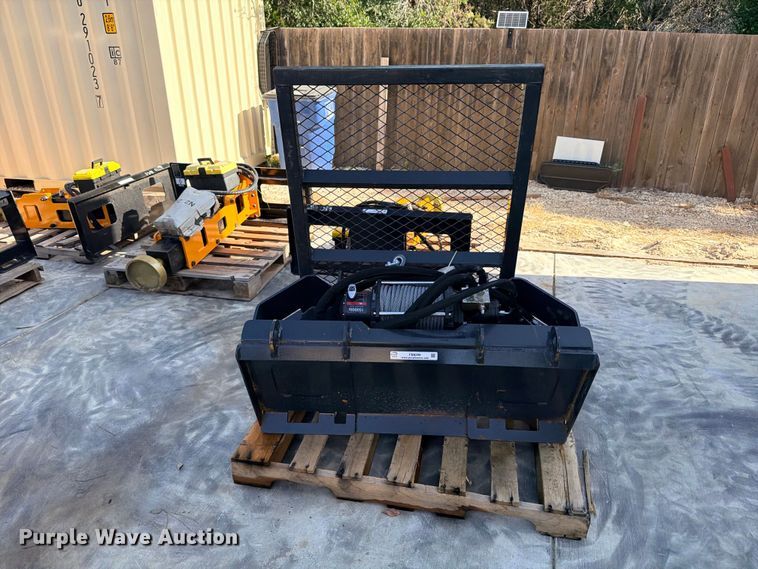 image for item FB8299 2025 LandHonor FW-13-15000G skid steer winch