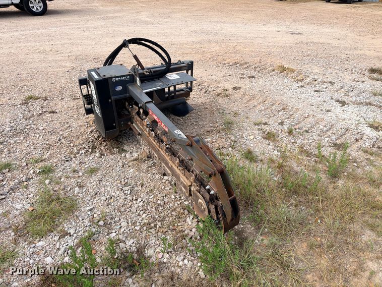 image for item FB8306 2014 Paladin Bradco 25 skid steer trencher