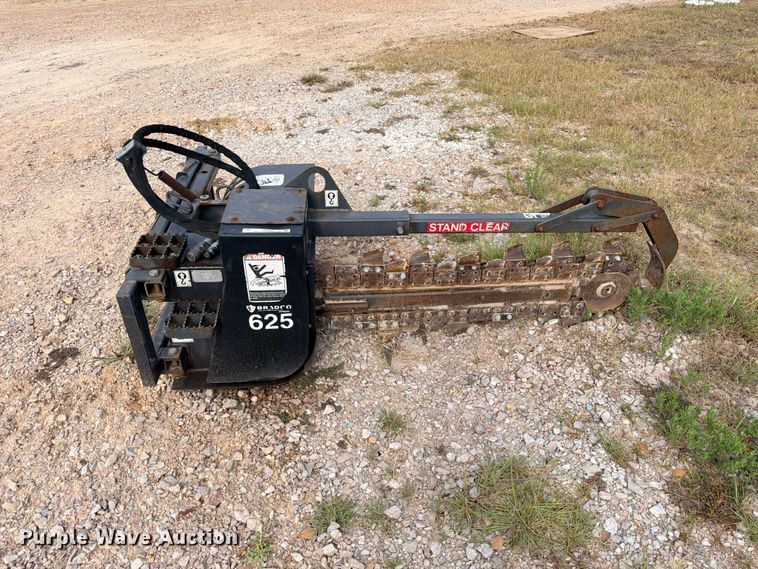 image for item FB8306 2014 Paladin Bradco 25 skid steer trencher