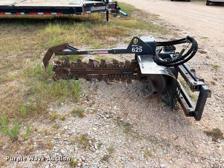image for item FB8306 2014 Paladin Bradco 25 skid steer trencher