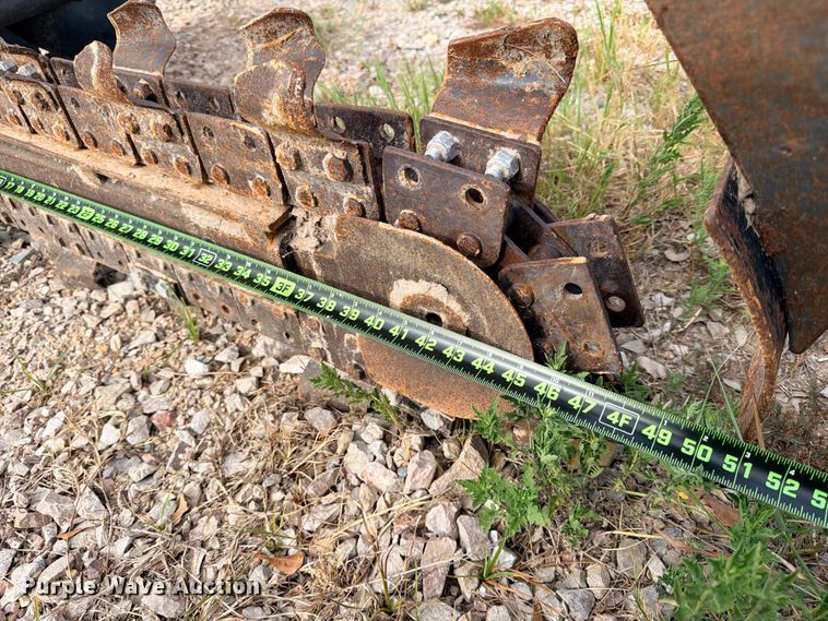 image for item FB8306 2014 Paladin Bradco 25 skid steer trencher