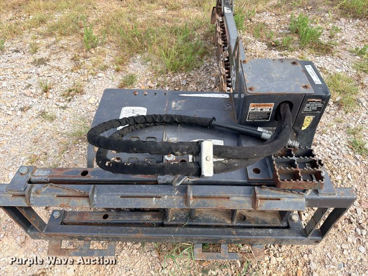 image for item FB8306 2014 Paladin Bradco 25 skid steer trencher
