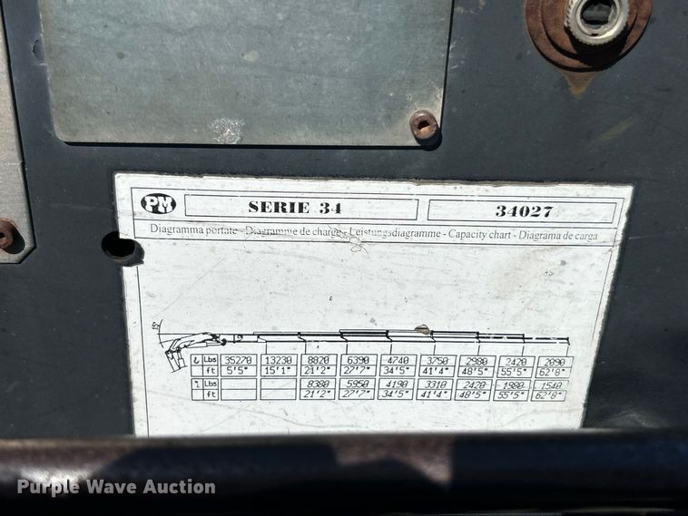 image for item FC2739 2005 Sterling Truck L9500 Series crane truck
