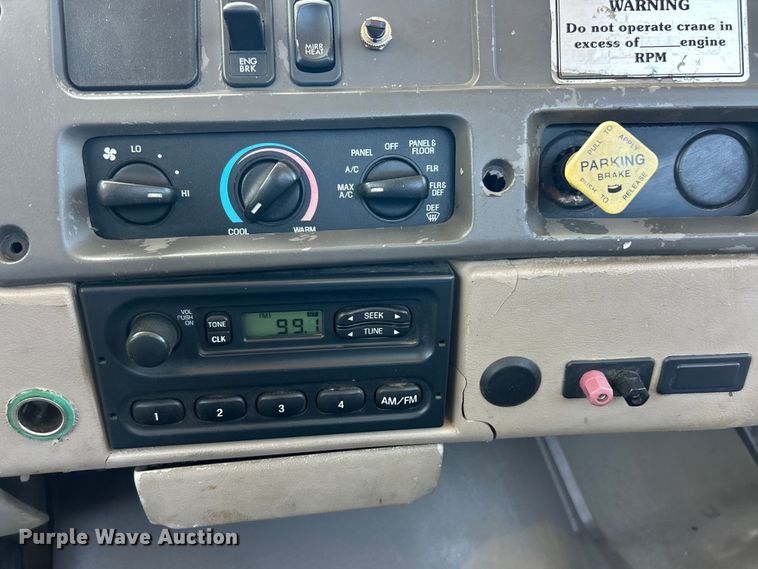image for item FC2739 2005 Sterling Truck L9500 Series crane truck