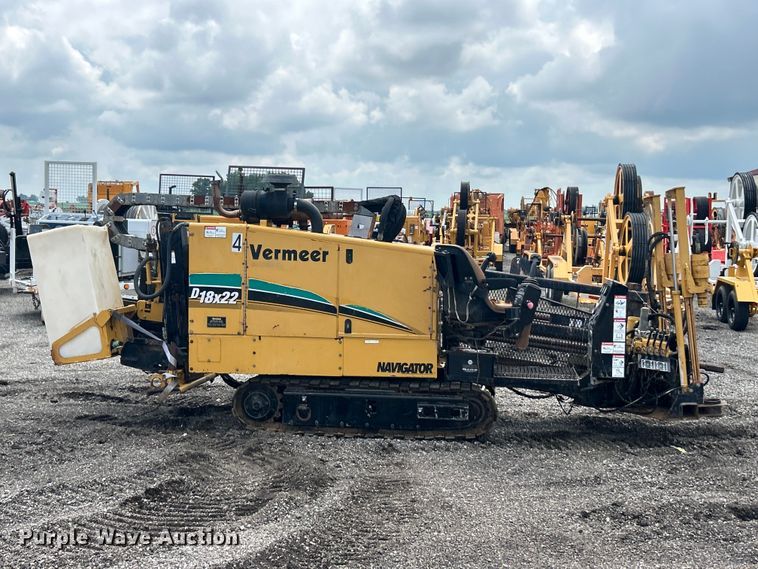image for item FC2851 2005 Vermeer D18x22 Navigator HDD directional boring unit directional boring unit