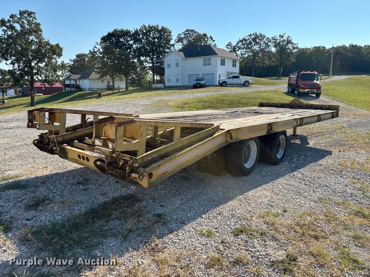 image for item FG0624 2000 Shop built equipment trailer