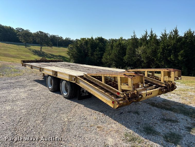 image for item FG0624 2000 Shop built equipment trailer