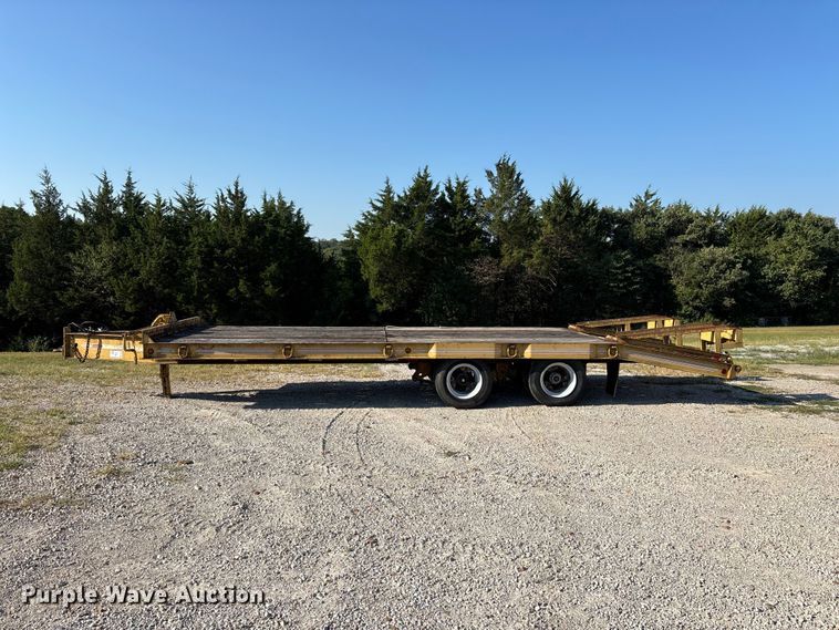 image for item FG0624 2000 Shop built equipment trailer