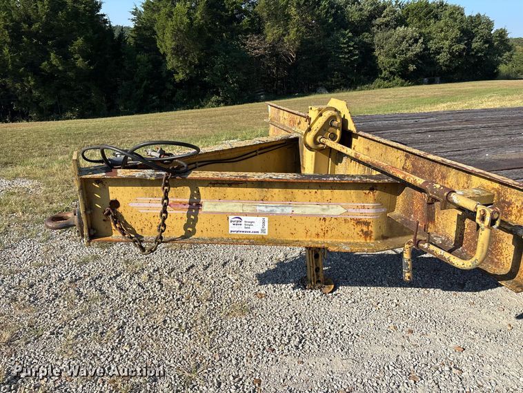 image for item FG0624 2000 Shop built equipment trailer