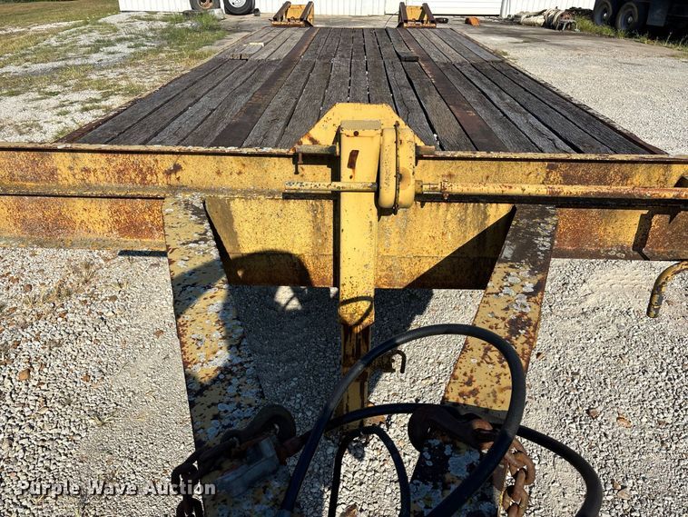 image for item FG0624 2000 Shop built equipment trailer