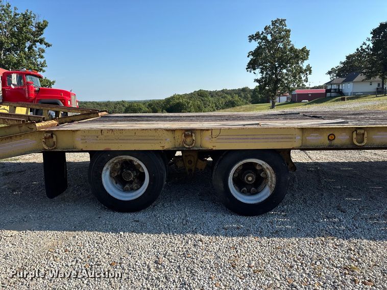 image for item FG0624 2000 Shop built equipment trailer