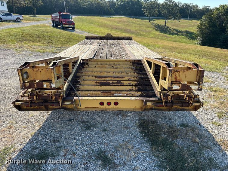image for item FG0624 2000 Shop built equipment trailer