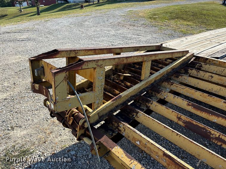 image for item FG0624 2000 Shop built equipment trailer