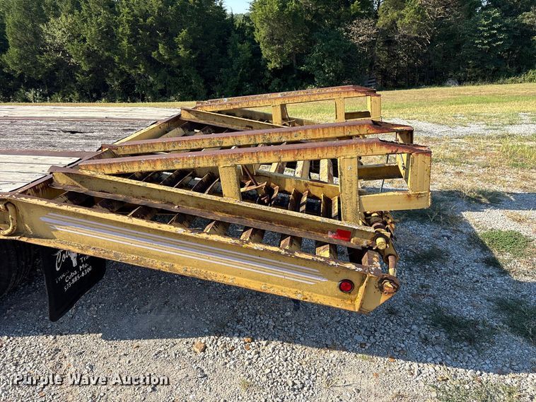 image for item FG0624 2000 Shop built equipment trailer